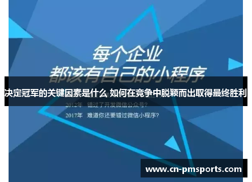 决定冠军的关键因素是什么 如何在竞争中脱颖而出取得最终胜利